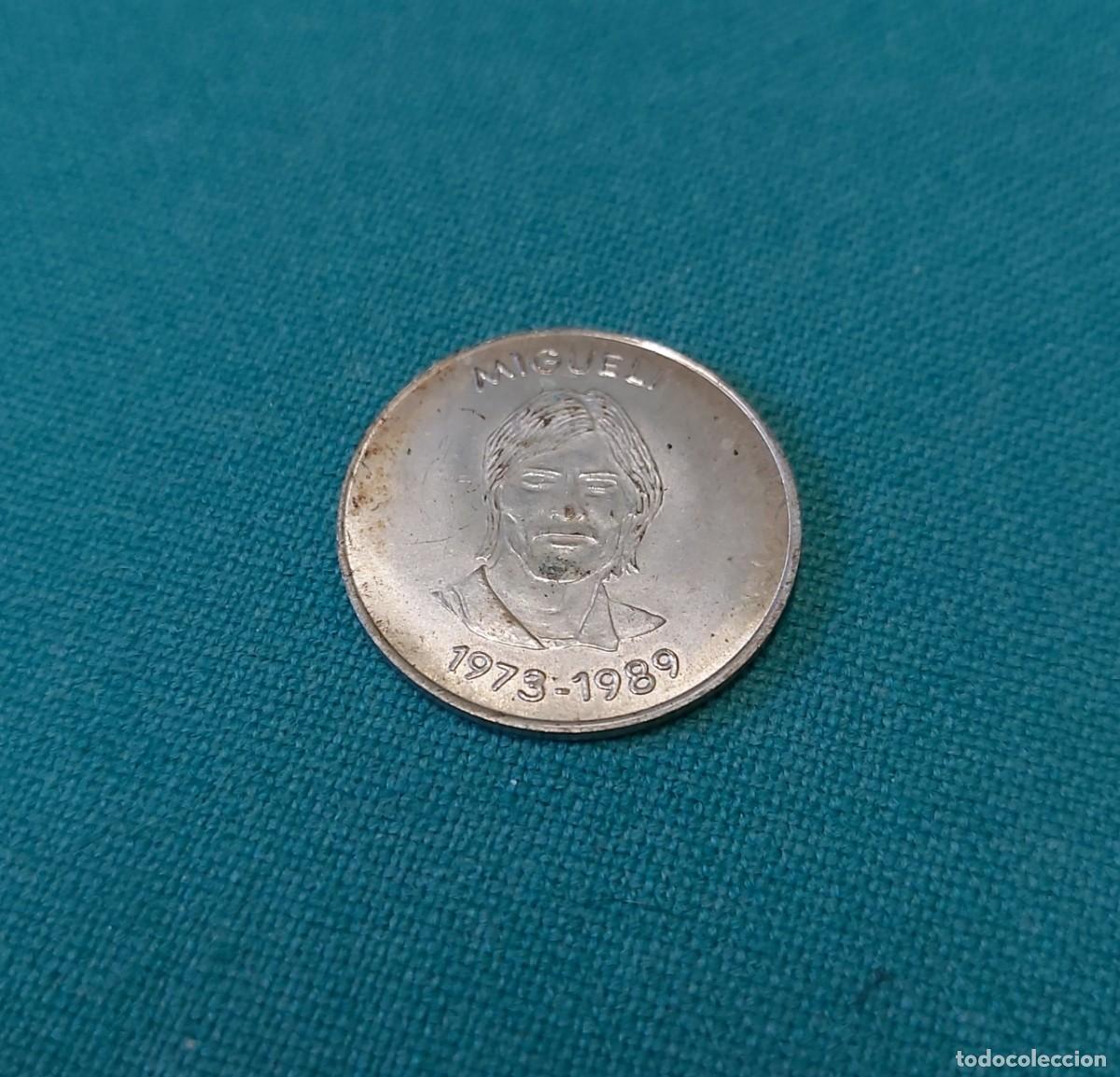 Coleccionismo deportivo: Moneda deportiva, Migueli, Basilea, recopa de Europa 1979