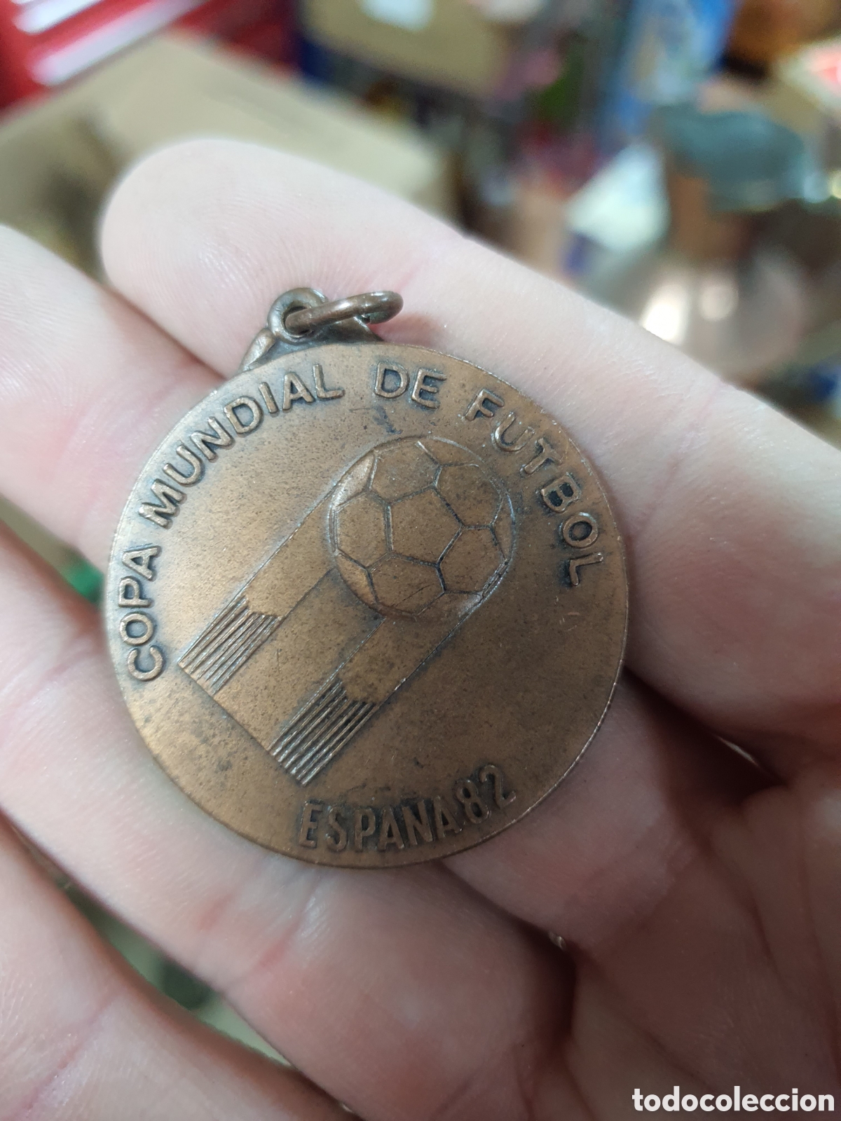 Coleccionismo deportivo: Medalla mundial futbol 1982 espa&ntilde;a 1