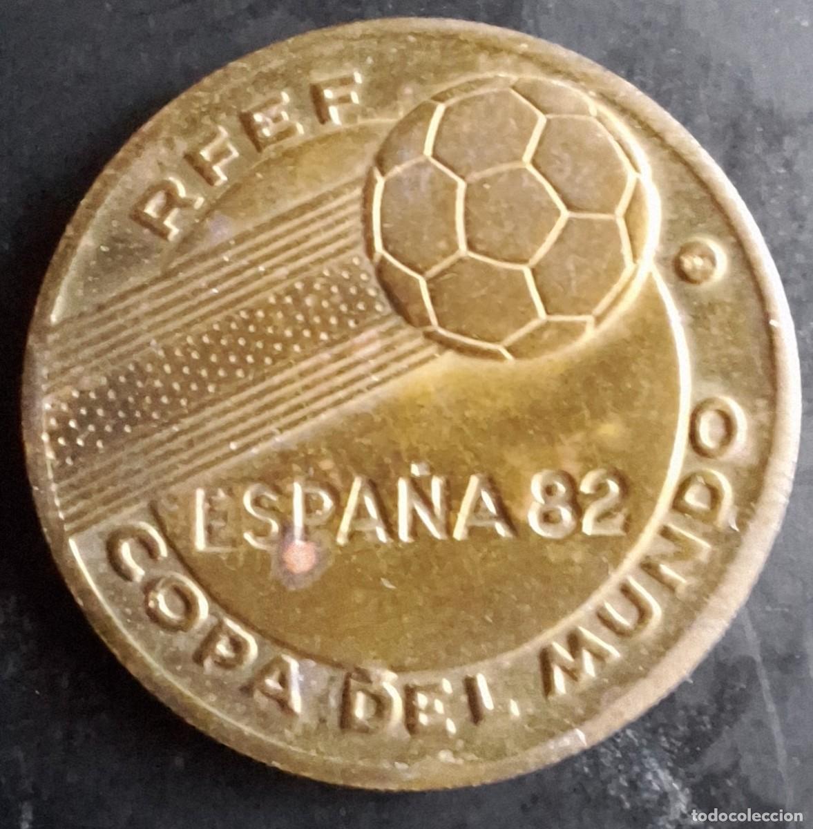 Coleccionismo deportivo: Token 1982 - RFEF Mundial Espa&ntilde;a 82 - Argentina Campeona del Mundo 1978