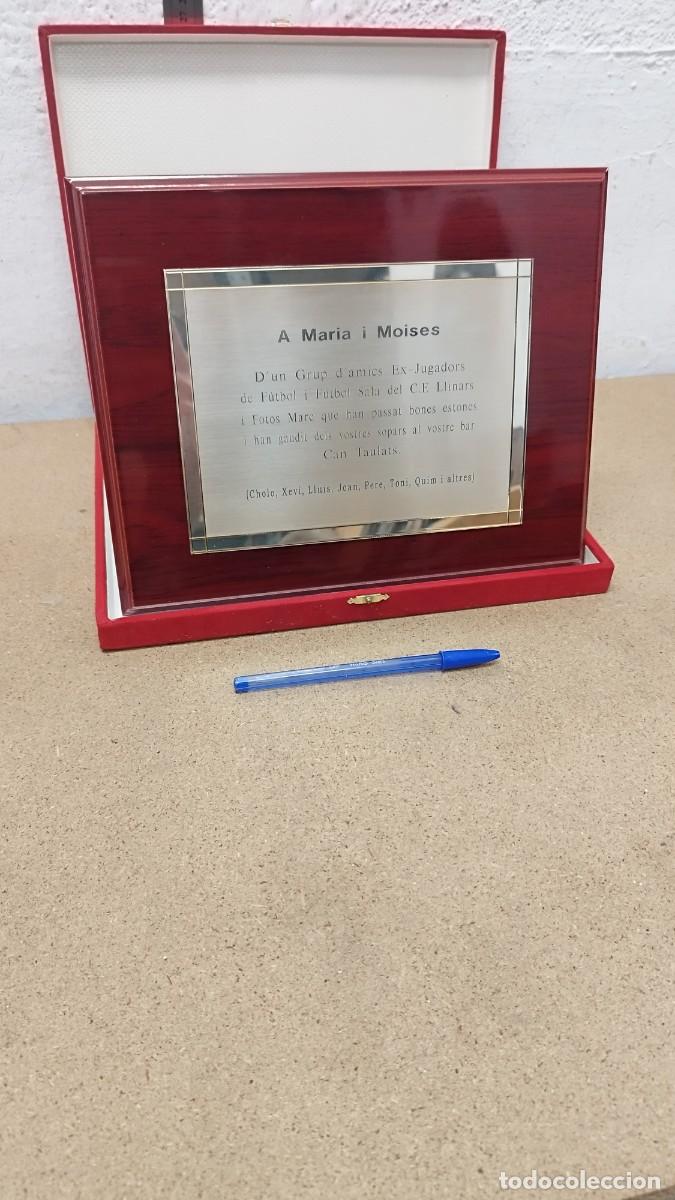 Sammelleidenschaft Sport: Antiguo trofeo de exjugadors de futbol sala,C.D. Llinars del valles.