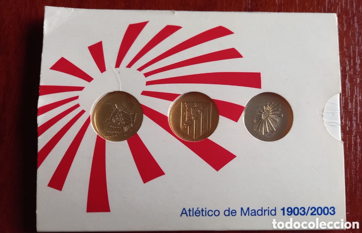 Collezionismo sportivo: Atl&eacute;tico de Madrid. Monedas conmemorativas 1903-2003