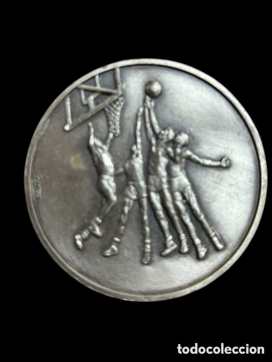 Coleccionismo deportivo: Medalla deportiva francesa. Quinto centenario. 1932-1982.