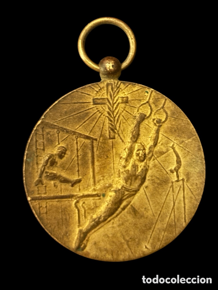Coleccionismo deportivo: Medalla deportiva francesa, 1936