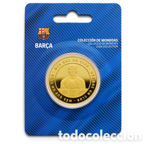 Coleccionismo deportivo: Moneda Lamine Yamal F.C. Barcelona