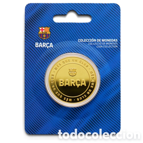 Coleccionismo deportivo: Moneda Barca F.C. Barcelona