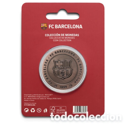 Sammelleidenschaft Sport: Moneda Forza Barca F.C. Barcelona