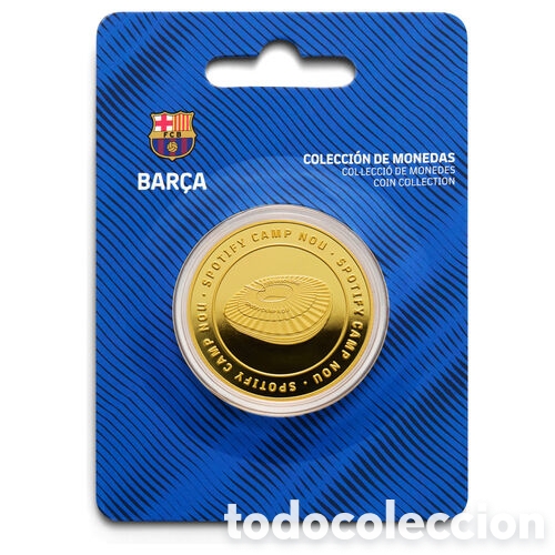 Colecionismo desportivo: Moneda Camp Nou F.C. Barcelona
