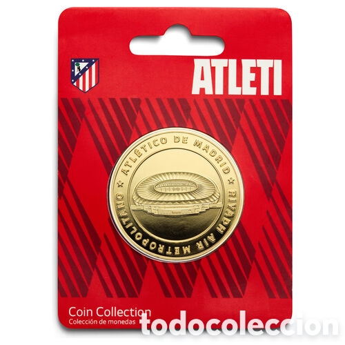 Collectionnisme sportif: Moneda Metropolitano Atletico de Madrid