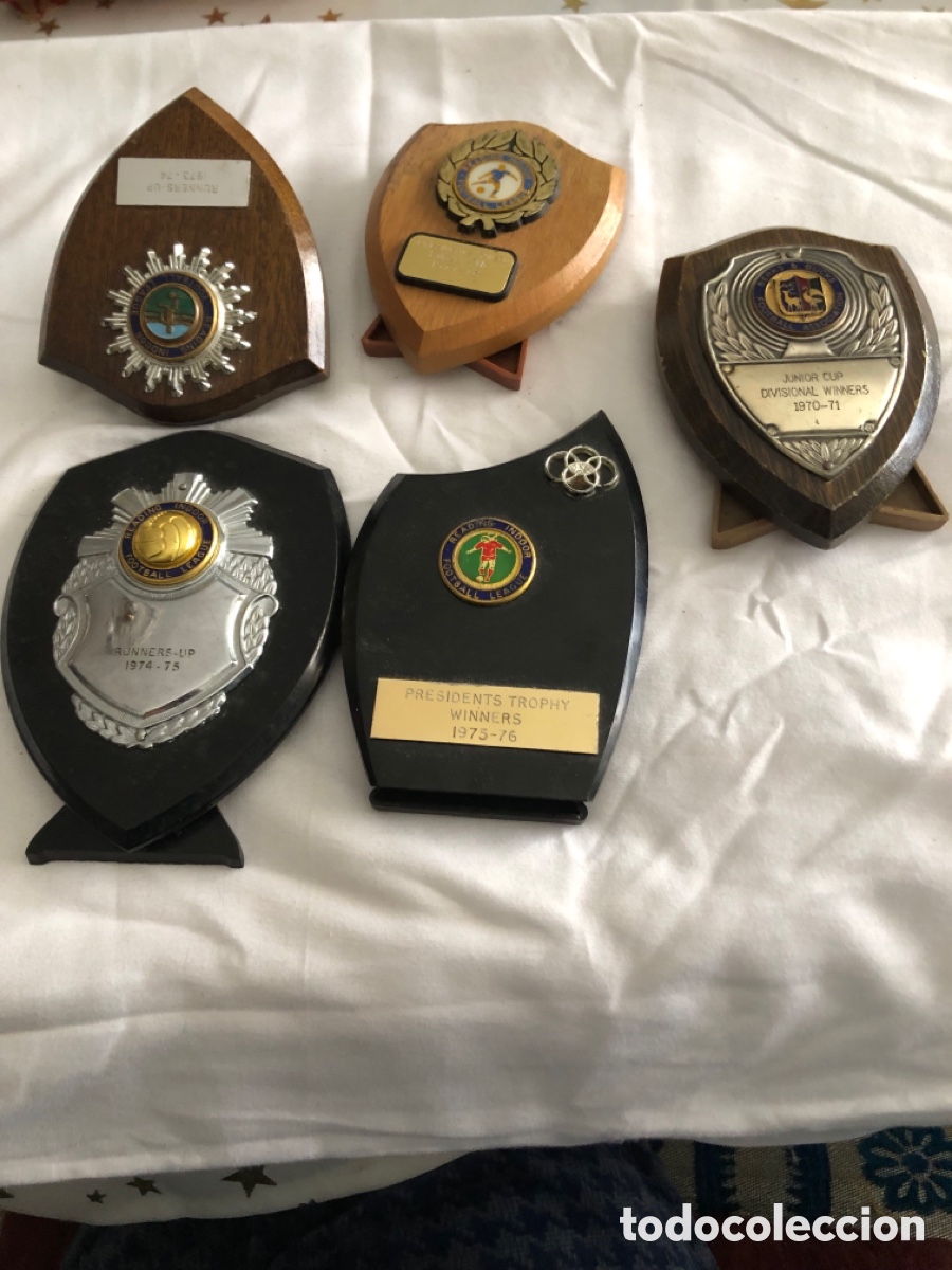Collectionnisme sportif: Lote de Trofeos de Football sala