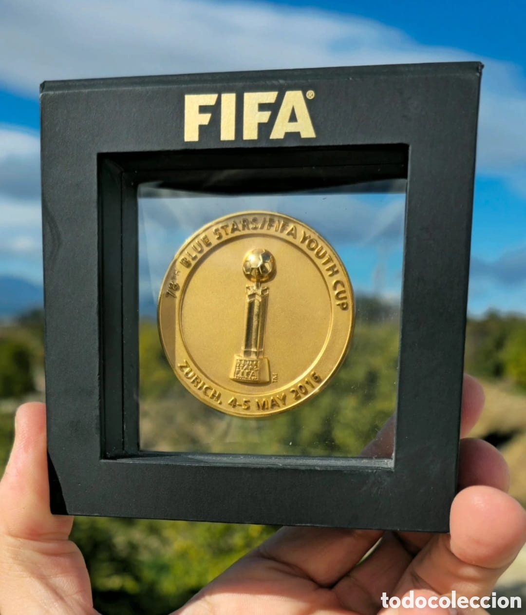 Coleccionismo deportivo: Medalla FIFA 78th Blue Stars