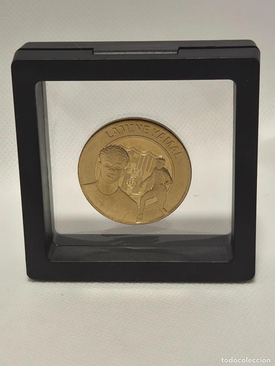 Coleccionismo deportivo: Lamine Yamal Rookie Coin F.C Barcelona