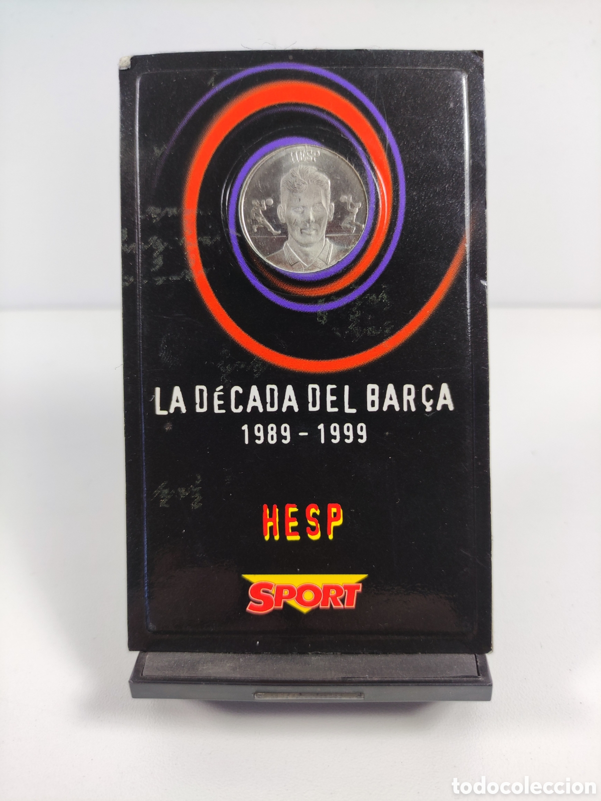 Collezionismo sportivo: Moneda Ruud Hesp, colecci&oacute;n la d&eacute;cada del Bar&ccedil;a 1989-1999 diario Sport