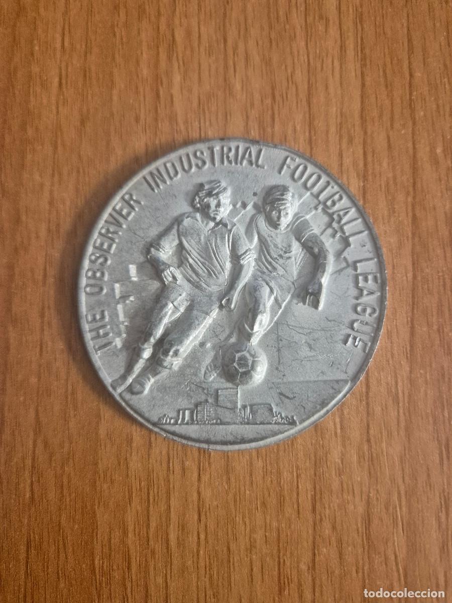 Coleccionismo deportivo: MEDALLA THE OBSERVER INDUSTRIAL FOTBALL LEAGUE.