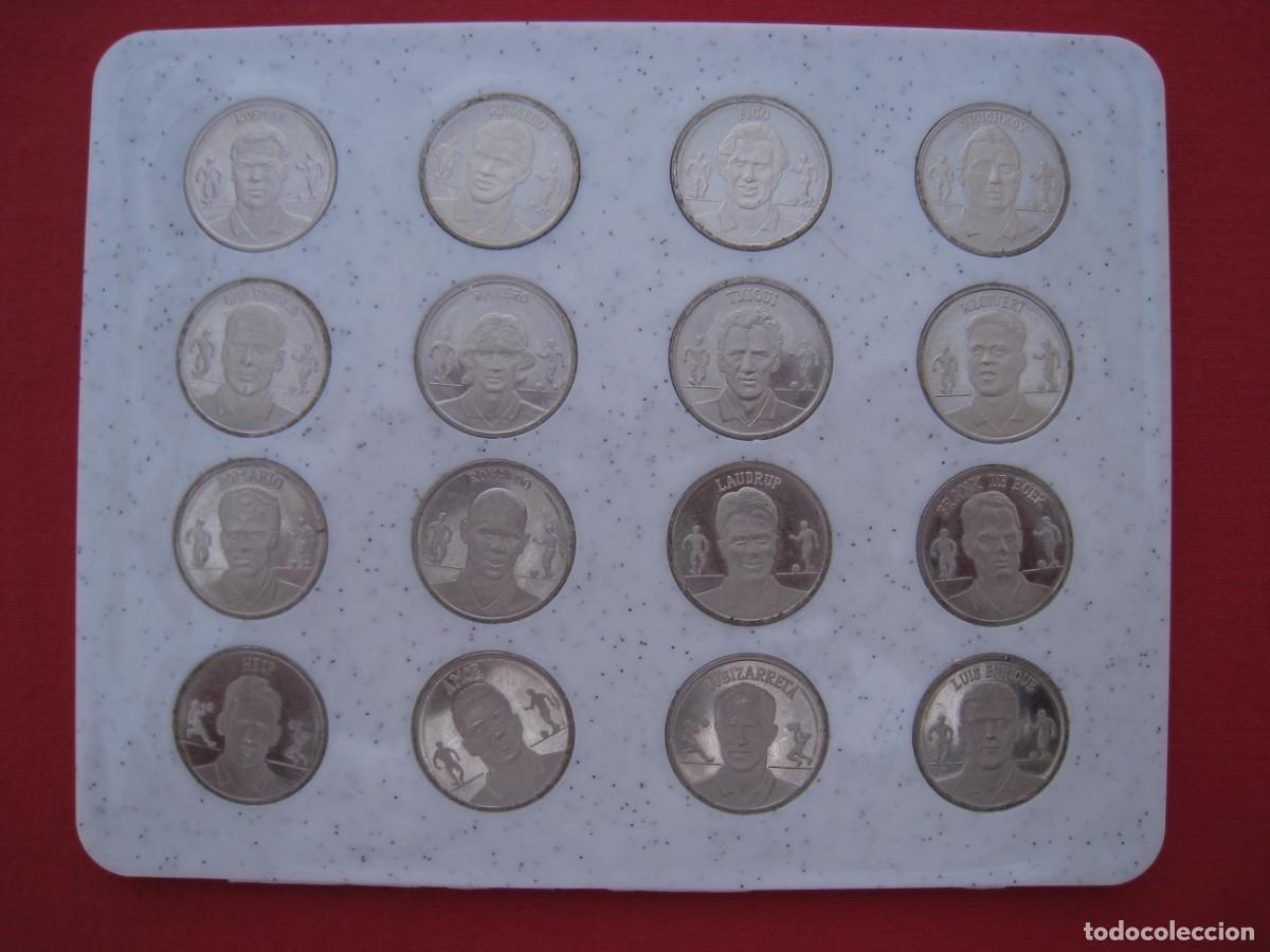 Collectionnisme sportif: COLECCION OFICIAL DE MONEDAS - FUTBOL CLUB BARCELONA - PLATA.