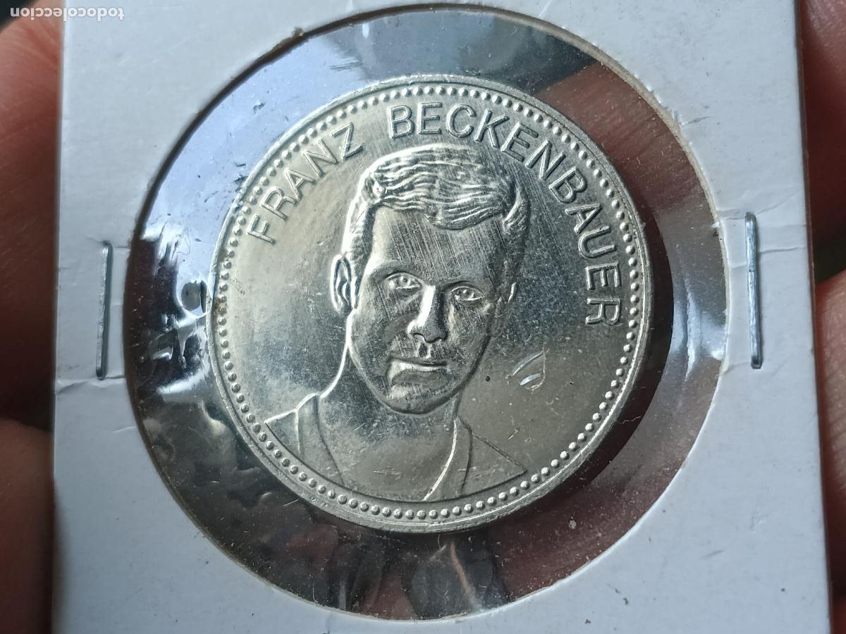 Sammelleidenschaft Sport: TOKEN FRANZ BECKENBAUER ALEMANIA FEDERAL MUNDIAL MEXICO 1986
