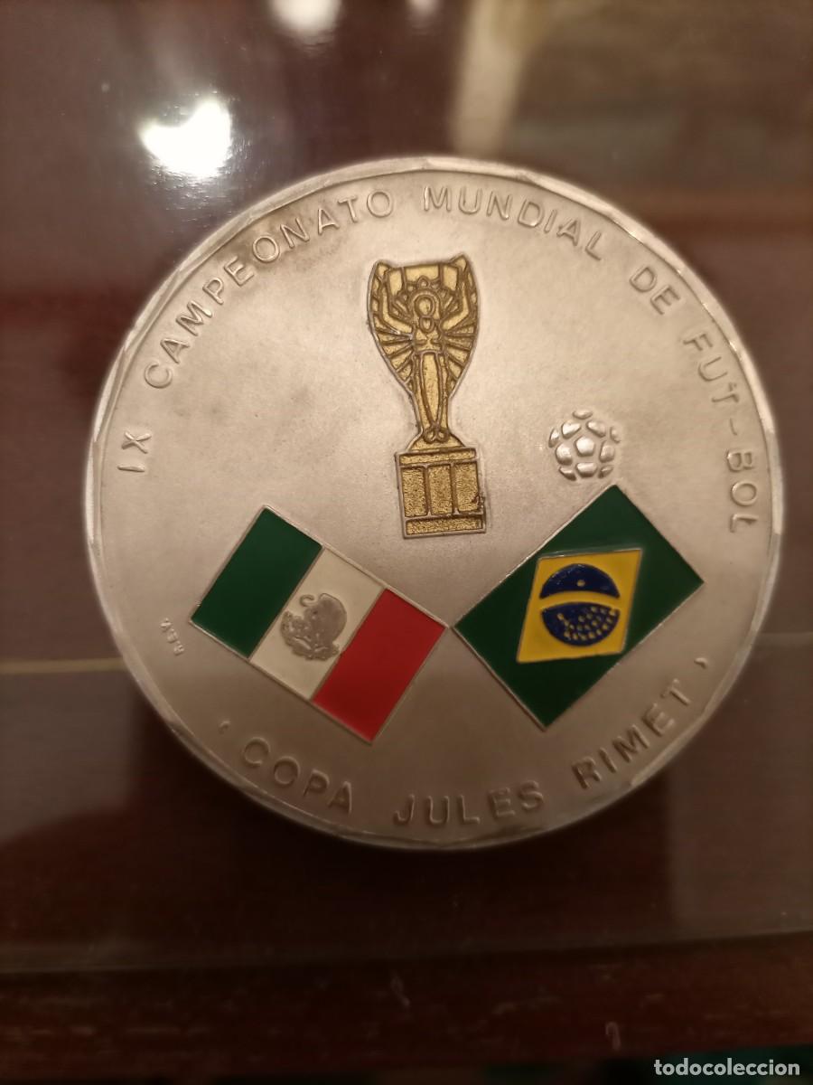 Collectionnisme sportif: Medalla Mundial M&eacute;xico '70 Copa Jules Rimet