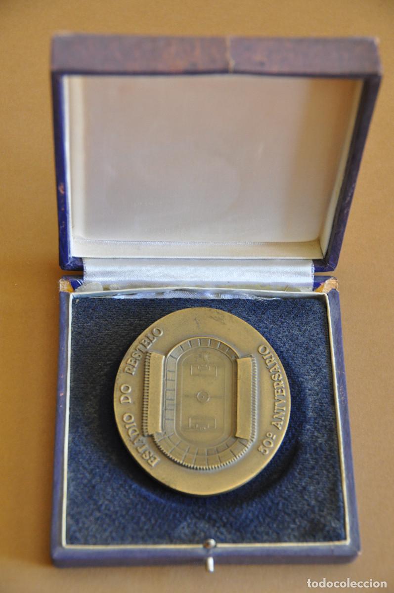 Sammelleidenschaft Sport: MEDALLA 30 ANIVERSARIO ESTADIO DO RESTELO (LISBOA) 1985 - CLUB FUTBOL &rdquo;OS BELENENSES&rdquo;