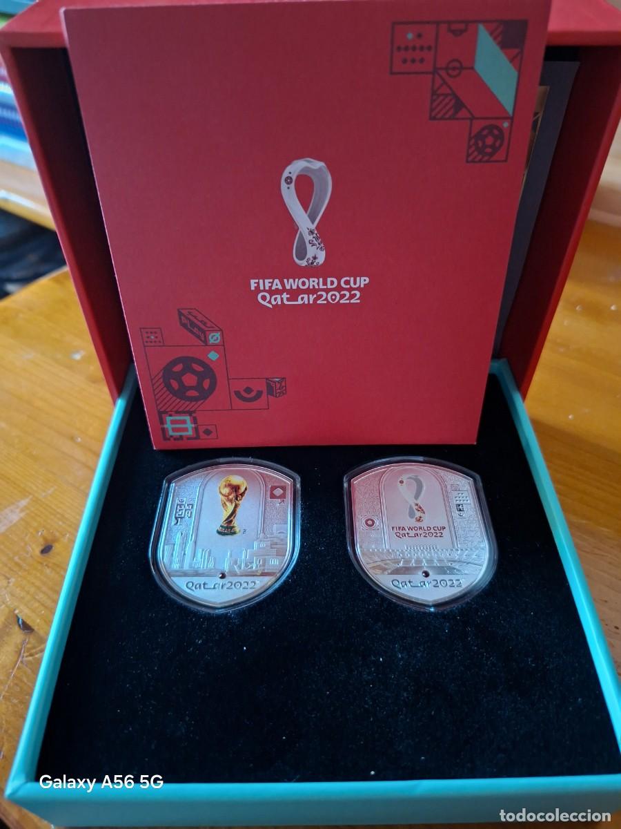 Coleccionismo deportivo: FIFA World Cup Qatar 2022 Medallas de evento Comemorativas Oficiales (Collector's Edition) - 2022 -