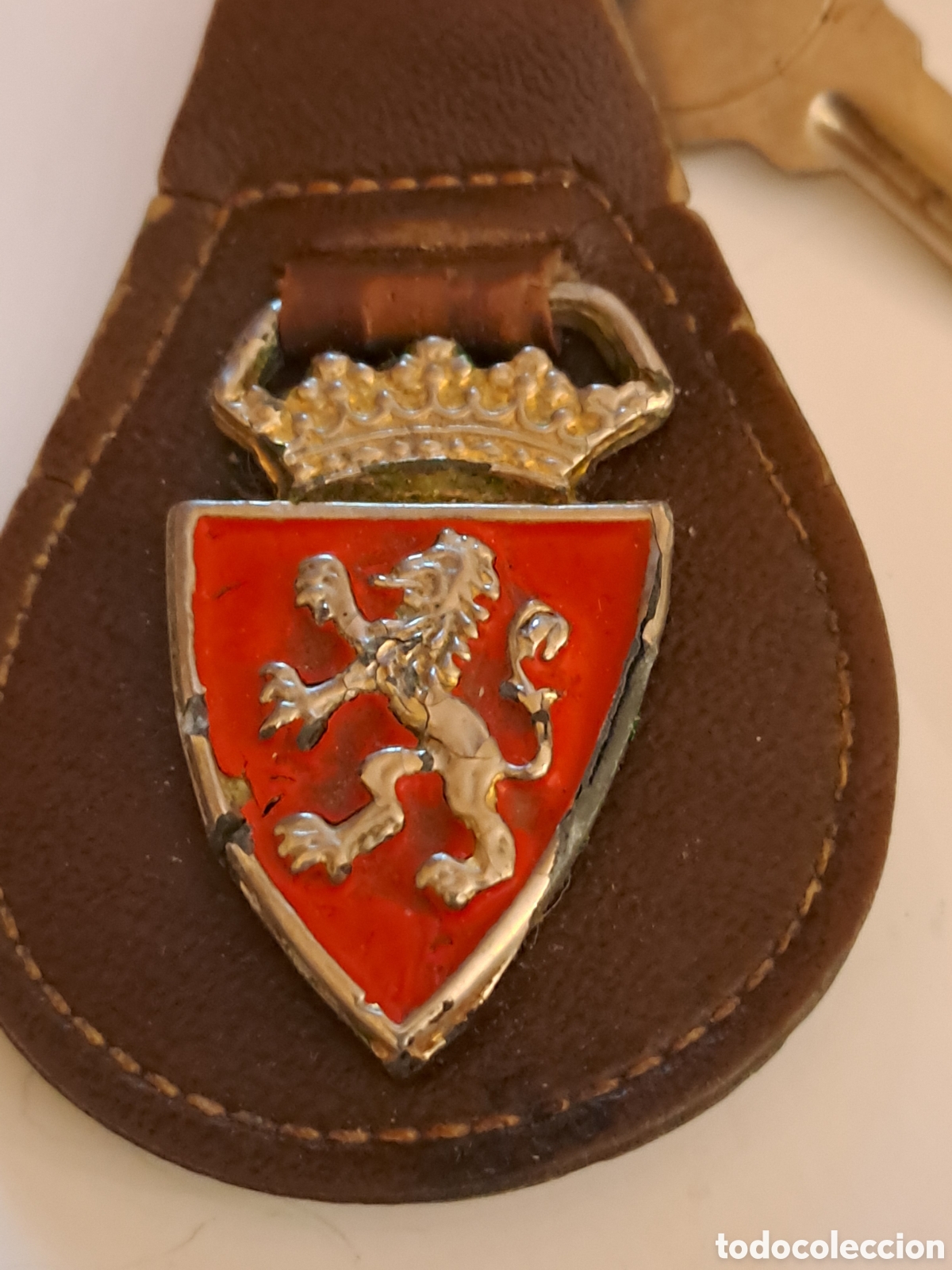 Collezionismo sportivo: Antiguo llavero Real Zaragoza