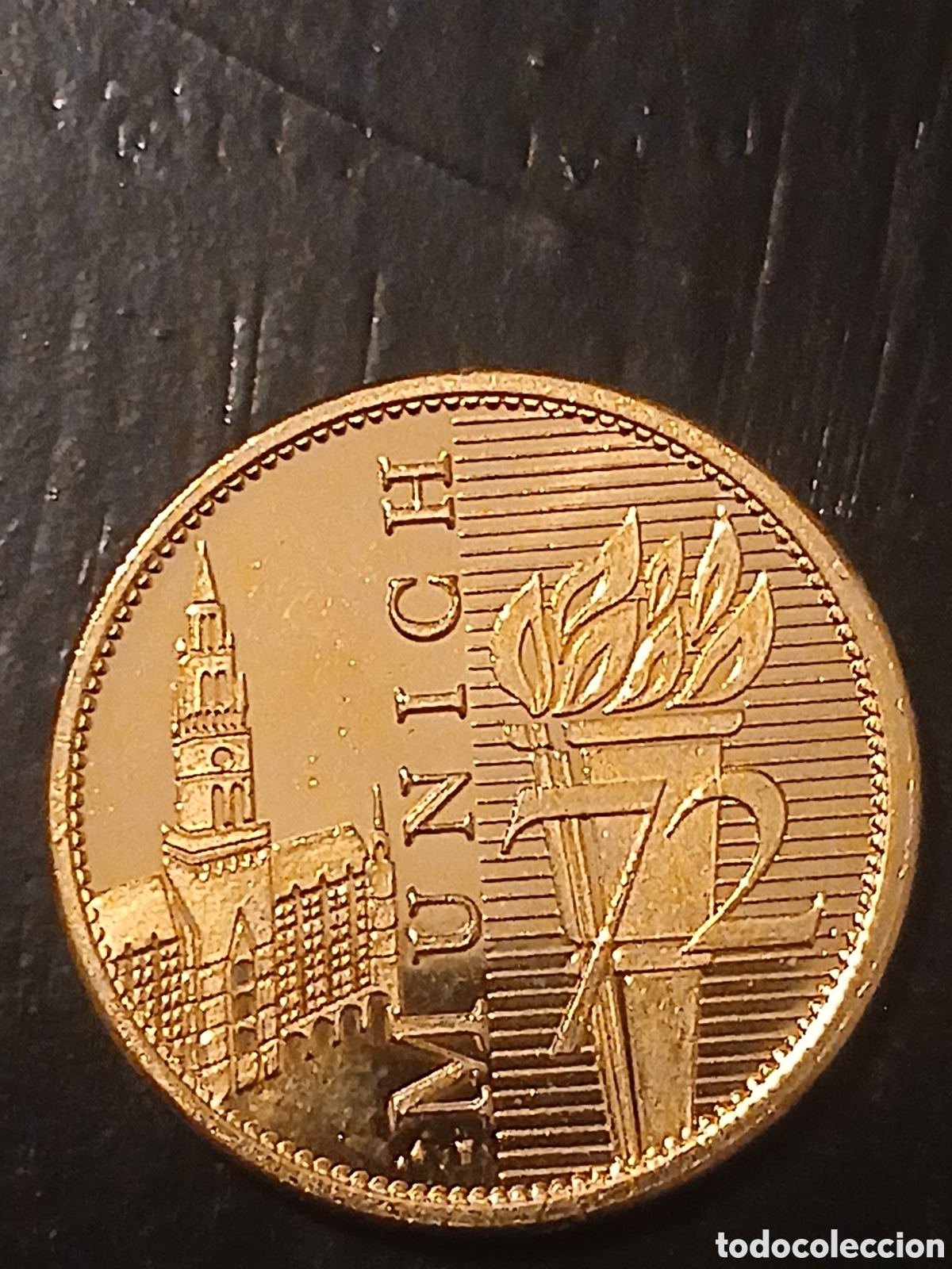 Sammelleidenschaft Sport: Medalla bansdo de oro conmemorativa de los XX Juegos Ol&iacute;mpicos de M&uacute;nich