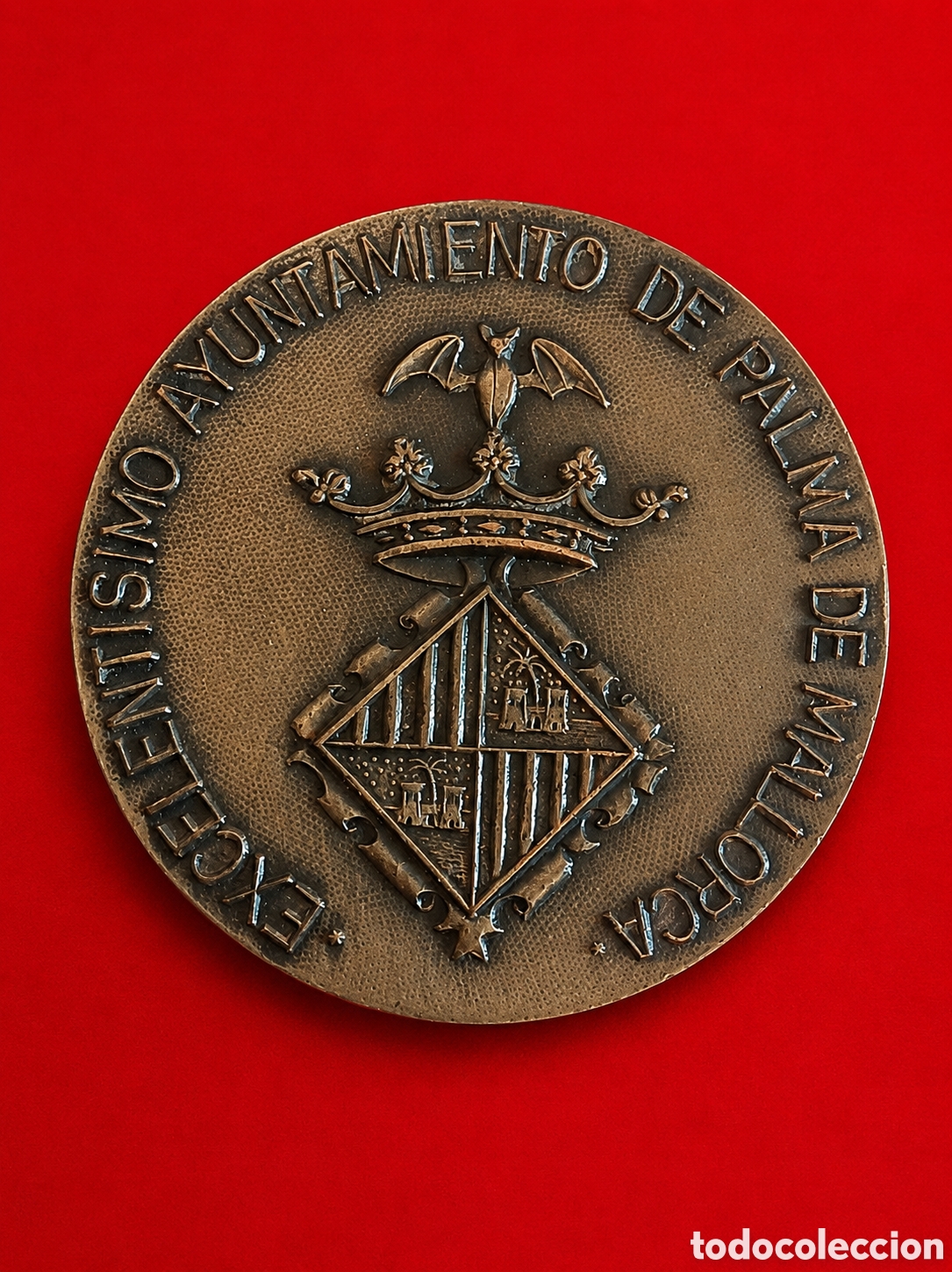 Coleccionismo deportivo: Medalla internacional de futbol ciudad de palma de mallorca 1971 agusto