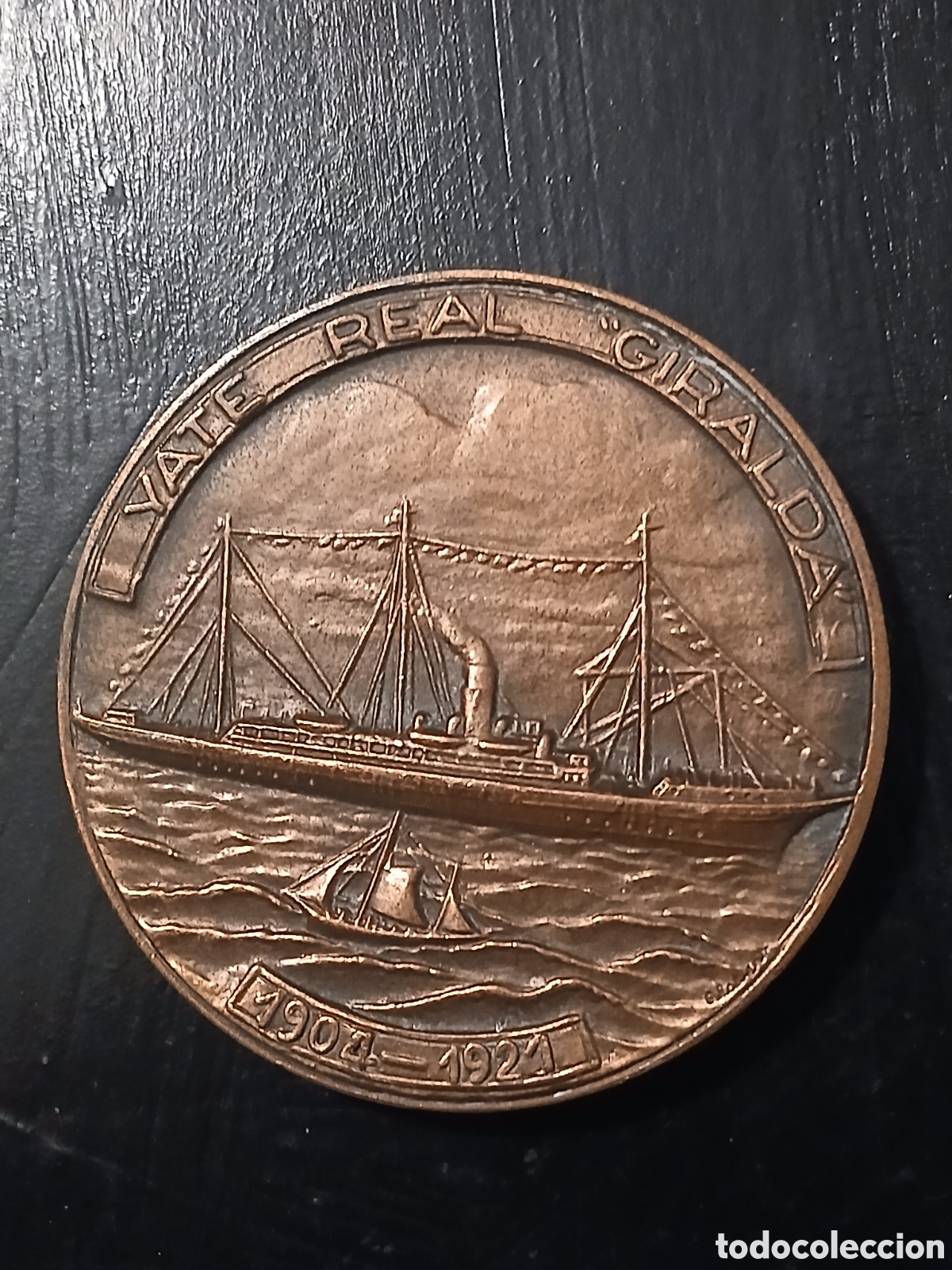 Coleccionismo deportivo: Medalla Sal&oacute;n N&aacute;utico Internacional - Barcelona 1988