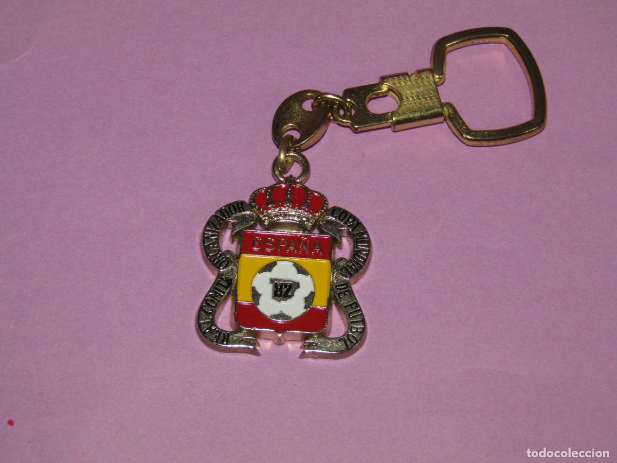 Colecionismo desportivo: Antiguo Llavero COMIT&Eacute; ORGANIZADOR COPA MUNDIAL DE FUTBOL ESPA&Ntilde;A 82