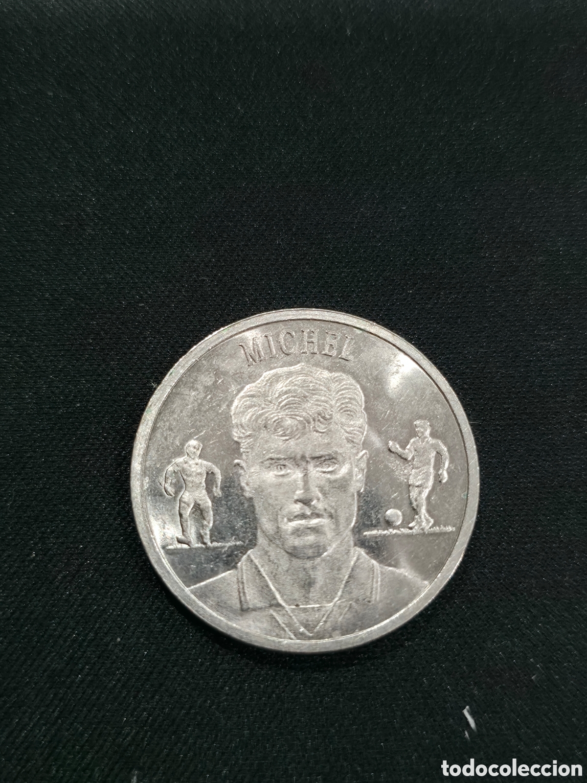 Collectionnisme sportif: Moneda oficial Michel Real Madrid - PEDIDO M&Iacute;NIMO 5&euro;