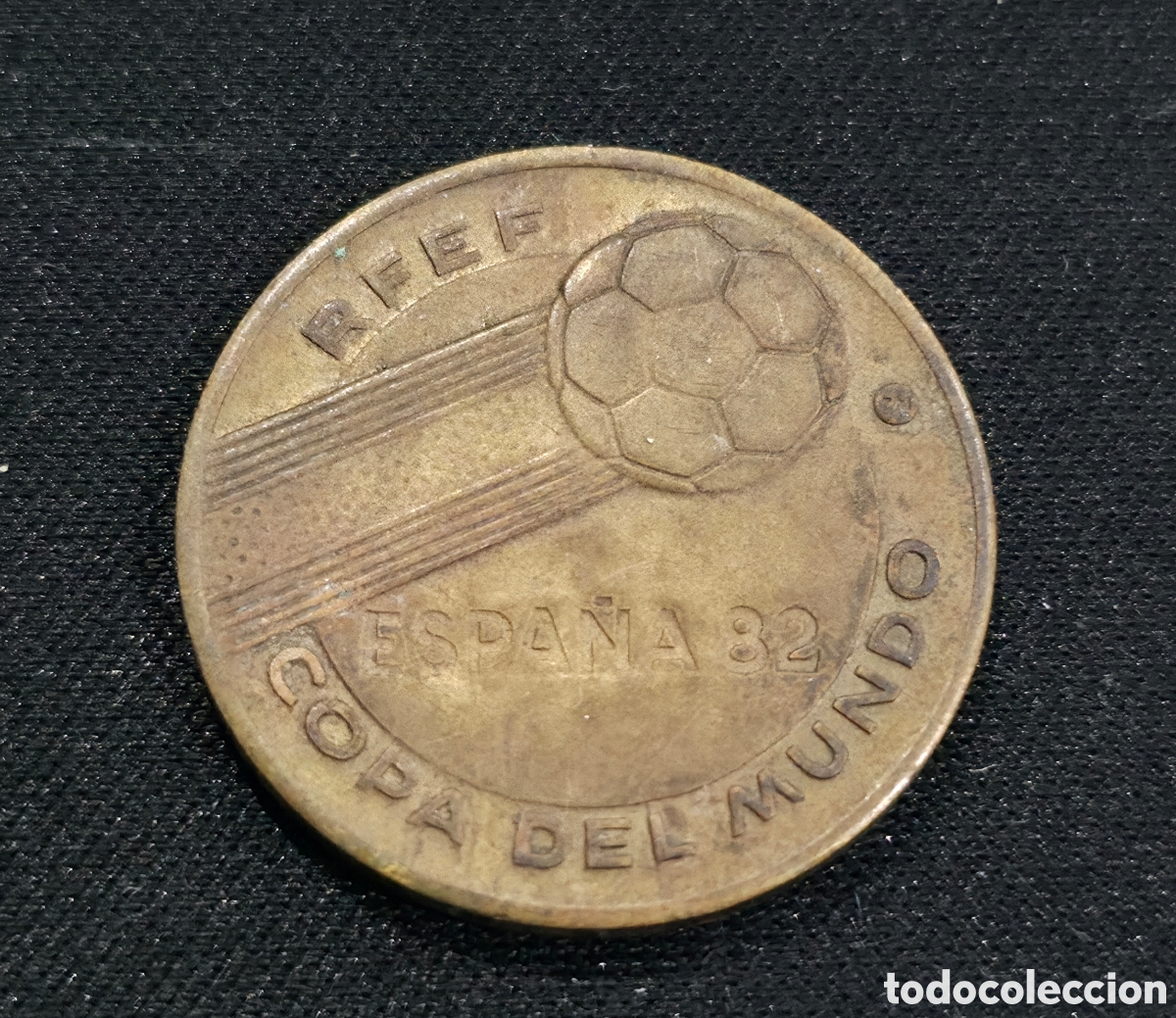 Collezionismo sportivo: Moneda conmemorativa RFEF Mundial 82 - Brasil 1970 - PEDIDO M&Iacute;NIMO 5&euro;