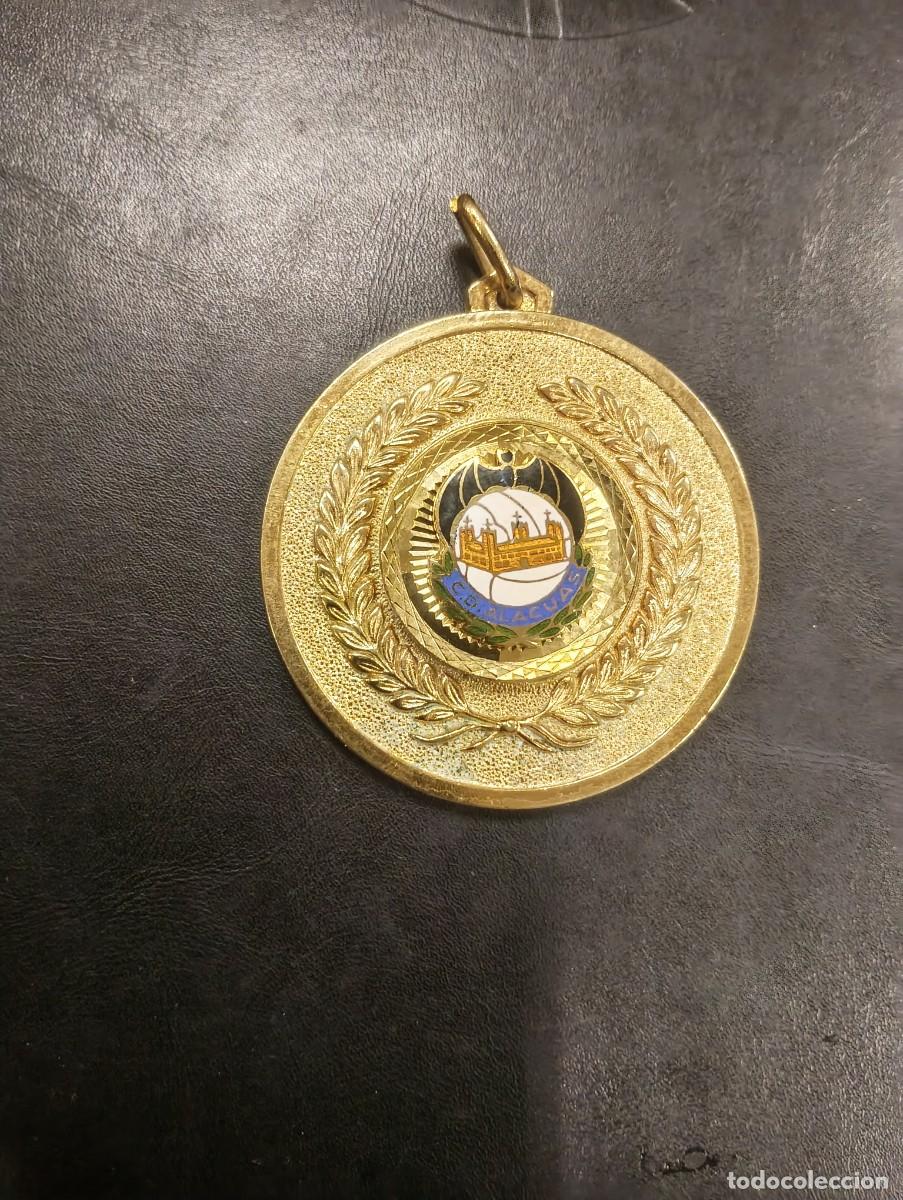 Sports collectibles: MEDALLA CONMEMORATIVA BODAS DE PLATA XXV 25 ANIVERSARIO CD ALACUAS - FUTBOL - 1975 - ESMALTADA