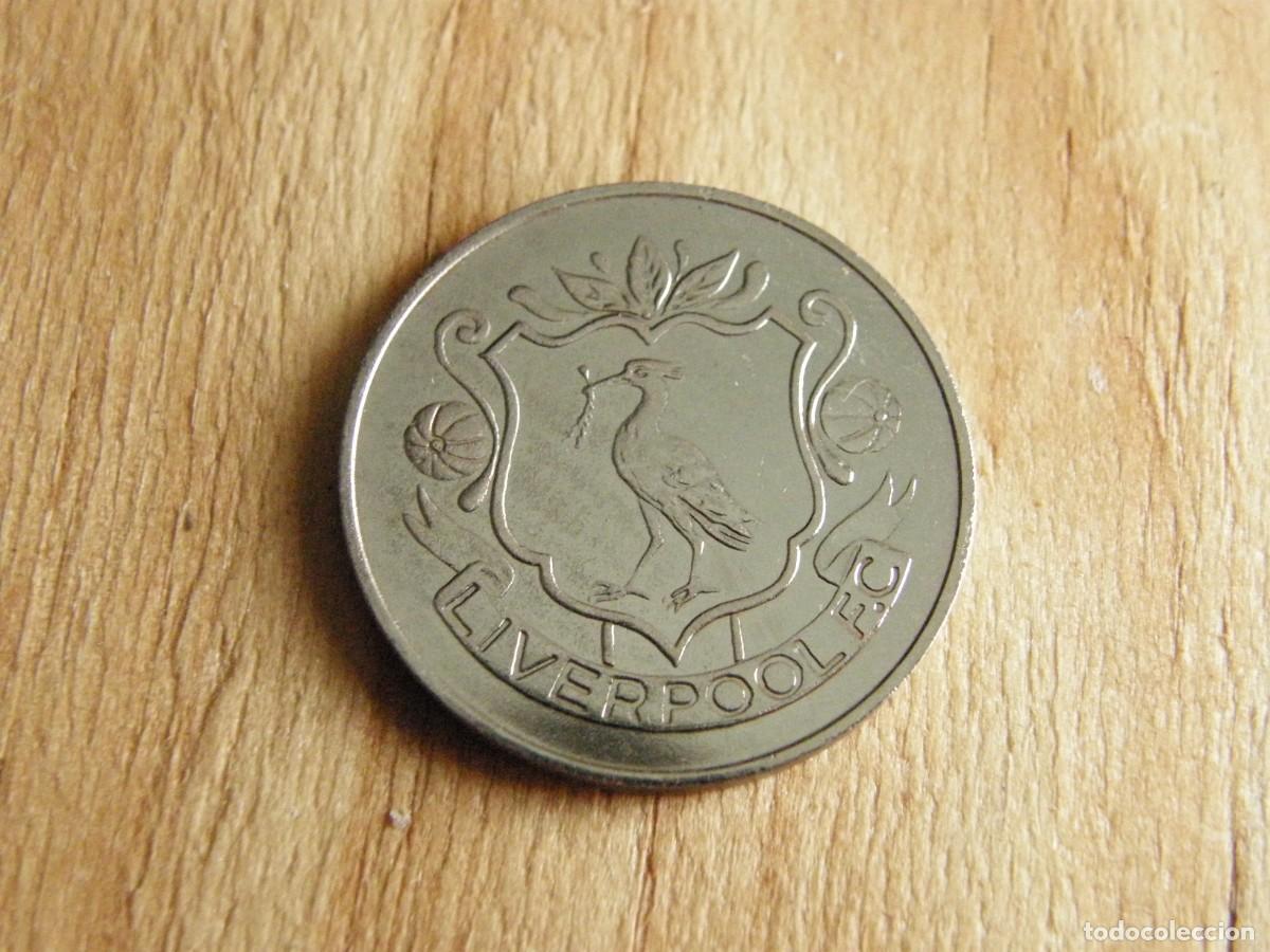 Coleccionismo deportivo: MEDALLA ESSO FA CUP CENTENARY 1872-1972 LIVERPOOL F.C. 1965 (v. LEEDS)