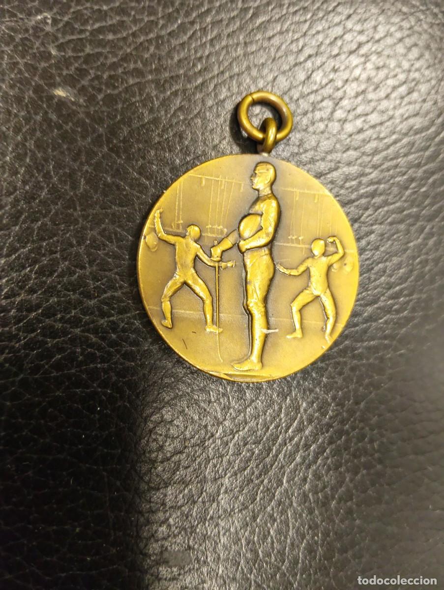 Coleccionismo deportivo: MEDALLA EN BRONCE PATINADO - MENS JUNIOR TEAM CHAMPIONSHIP YORK FC - 1959