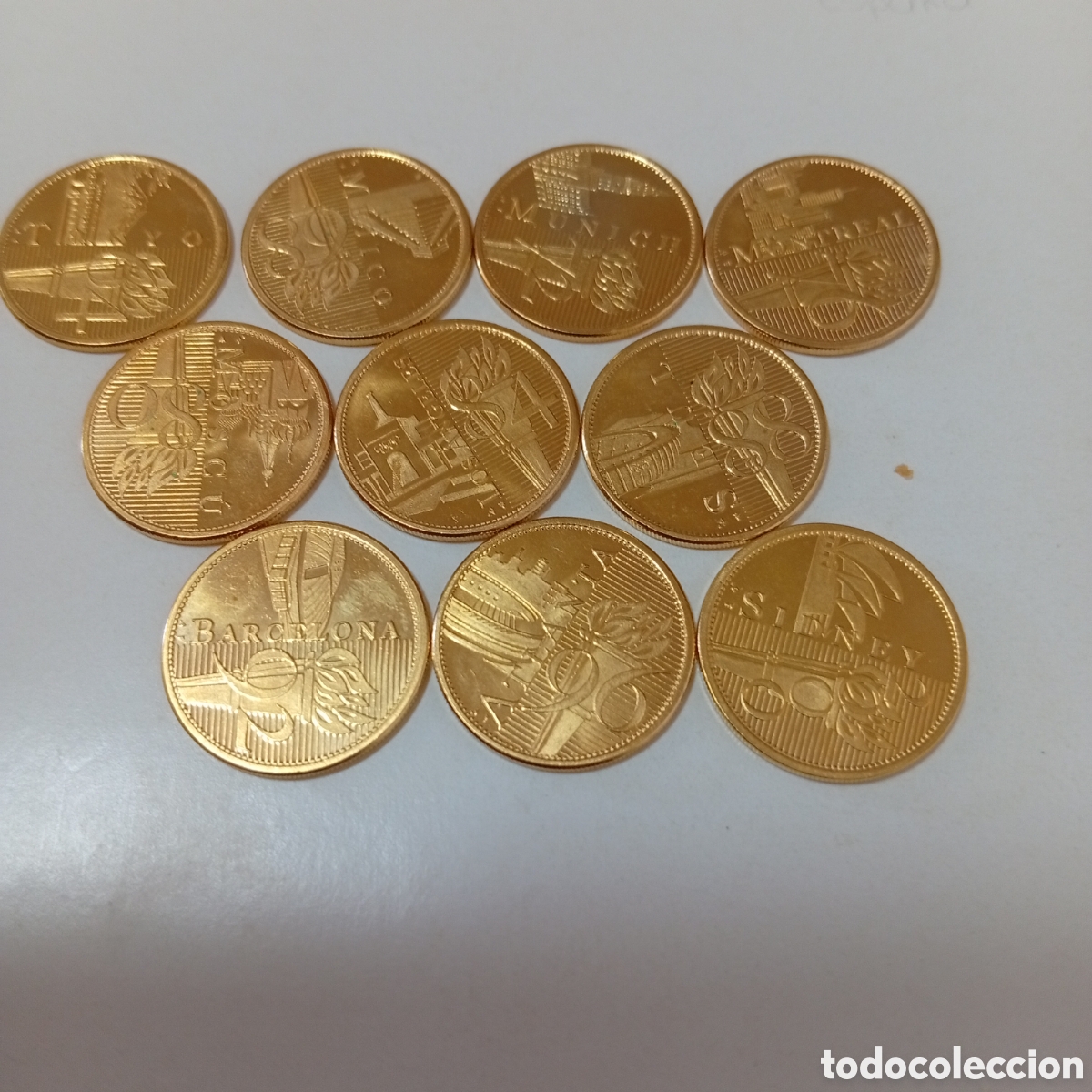 Coleccionismo deportivo: Colecci&oacute;n Medallas Conmemorativas Olimpiadas 92/96 (Coca-Cola)