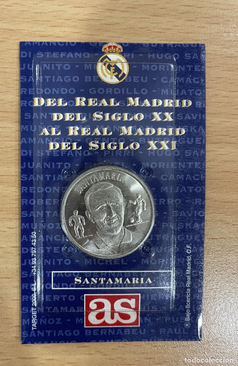 Coleccionismo deportivo: LAS MONEDAS OFICIALES DEL REAL MADRID DEL SIGLO XX, POR EL DIARIO AS - JOS&Eacute; EMILIO SANTAMAR&Iacute;A