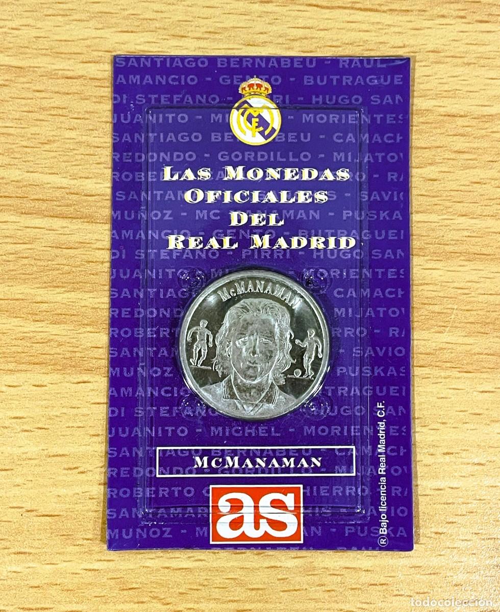 Collezionismo sportivo: LAS MONEDAS OFICIALES DEL REAL MADRID DEL SIGLO XX, POR EL DIARIO AS - McMANAMAN