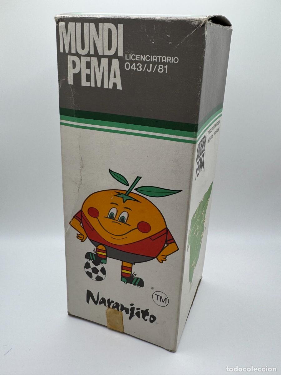 Coleccionismo deportivo: Pisapapeles Mundial 82 Naranjito Espa&ntilde;a antigua hucha