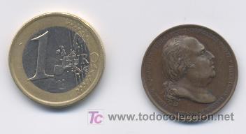 Medallas hist&oacute;ricas: LUDOVICO XVIII- 1817 - Foto 1