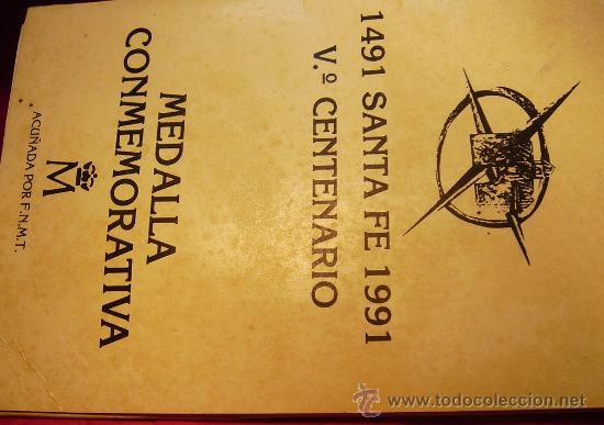 Medallas hist&oacute;ricas: medalla del centenario de santa f&eacute; - Foto 2