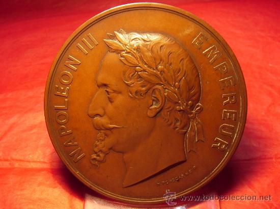 Medallas hist&oacute;ricas: medalla napoleon III - Foto 1