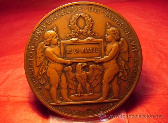 Medallas hist&oacute;ricas: medalla napoleon III - Foto 2