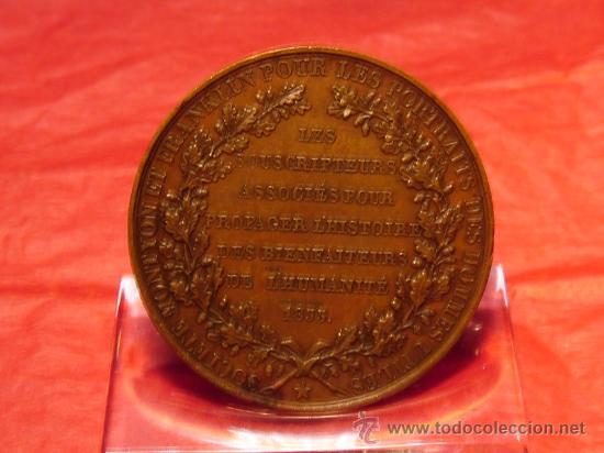 Medallas hist&oacute;ricas: medalla francesa de bronce - Foto 2