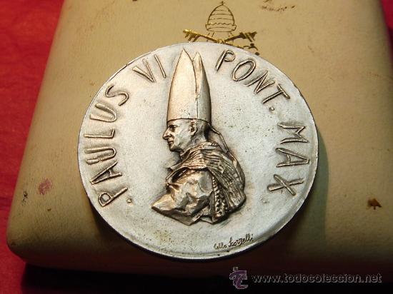 Medallas hist&oacute;ricas: Medalla Pablo VI de plata - Foto 1