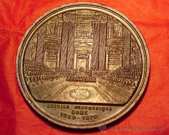 Medallas hist&oacute;ricas: Pio IX concilio 1869/1870 - Foto 2