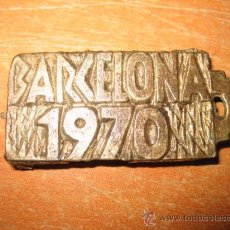 Medallas históricas: BARCELONA 1970 TVE