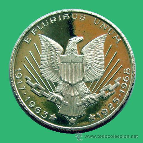 Medallas hist&oacute;ricas: MEDALLA HIST&Oacute;RICA . ROBERT E  JOHN KENNEDY - Foto 2