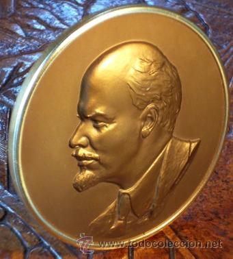 Medallas hist&oacute;ricas: MEDALL&Oacute;N O PLACA DE LENIN. - Foto 1