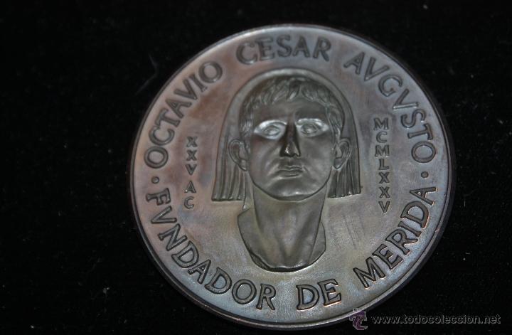 Medallas históricas: MEDALLA CONMEMORATIVA DE EMERITA AUGUSTA,MERIDA - Foto 1 - 41708696