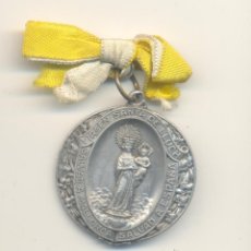 Medallas históricas: 2ºCAJ- BONITA MEDALLA VIRGEN SANTA DE LLUCH SALVAD MALLORCA AÑO MARIANO 1948-1949. Lote 53268737