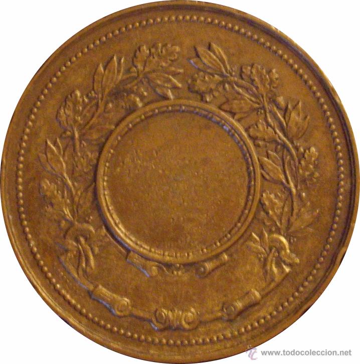 Medallas hist&oacute;ricas: FRANCIA. MEDALLA BRONCE. 1.885 - Foto 2