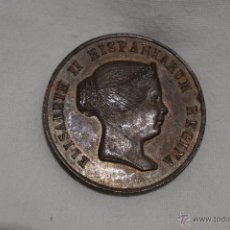 Medallas históricas: MEDALLA ELISABETH II HISPANIARUM REGINA 1862